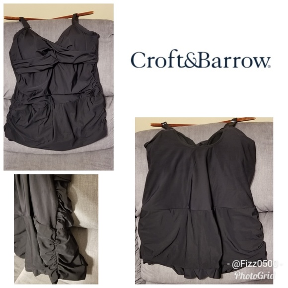 croft & barrow Other - Plus size one piece skirted swimsuit croft & barrow Other - Plus size one piece skirted swimsuit
